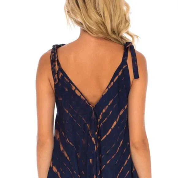 NEW Tie-Dyed Boho Jumpsuit ONE SIZE - Picture 3 of 9